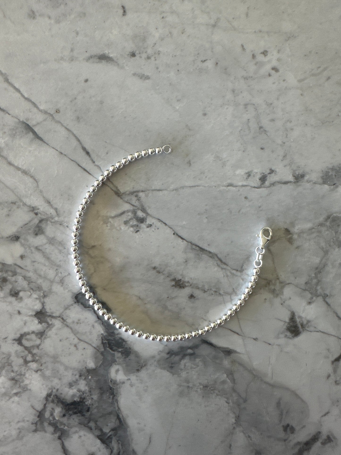 Tiny Balls Silver Bracelet