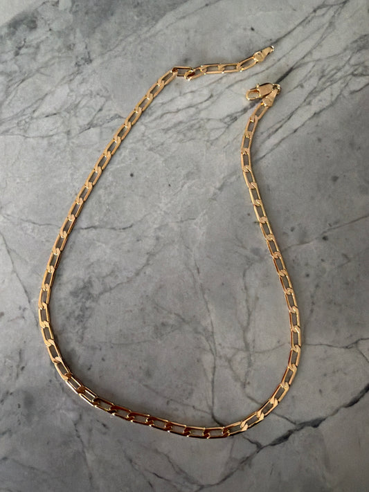 Sabrina Everyday Cuban Necklace | 18k Gold-Filled