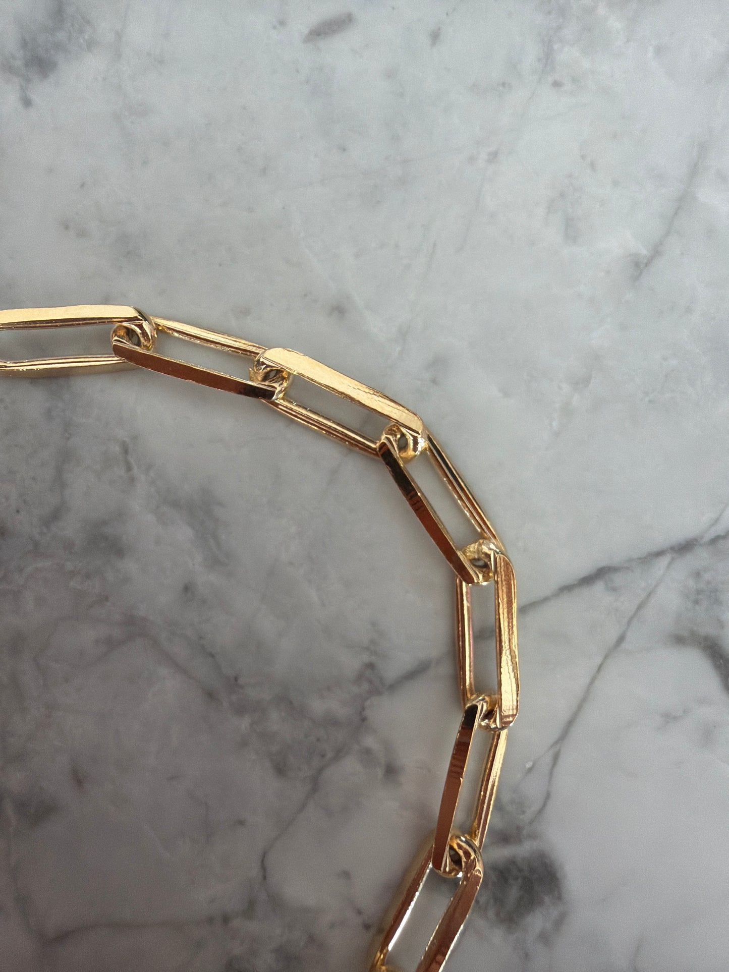 Chic Statement Paperclip Bracelet | 18k Gold-Filled, Hypoallergenic, Extender attached