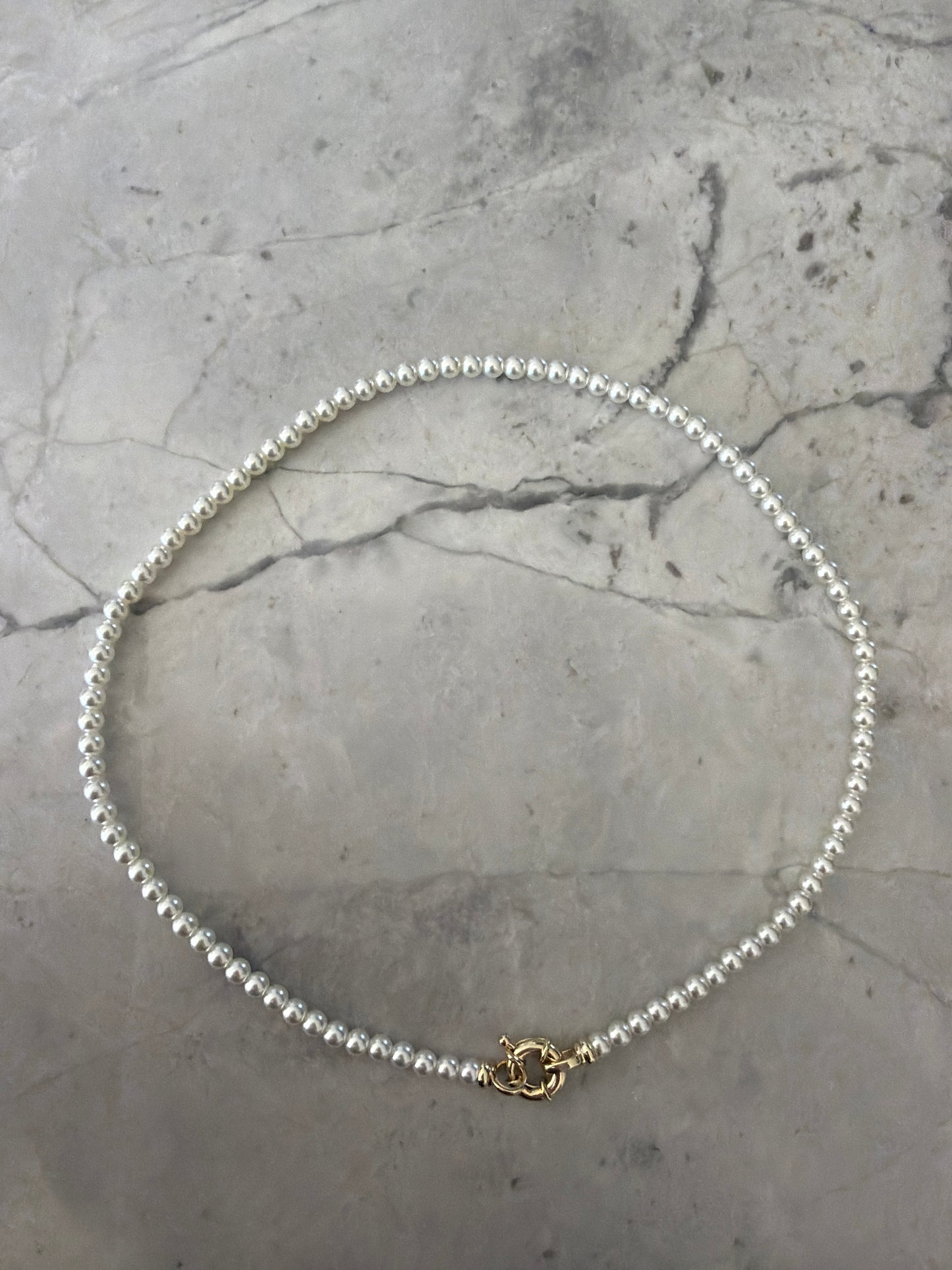 Iris Mallorca Pearl Necklace | 18k Gold-Filled