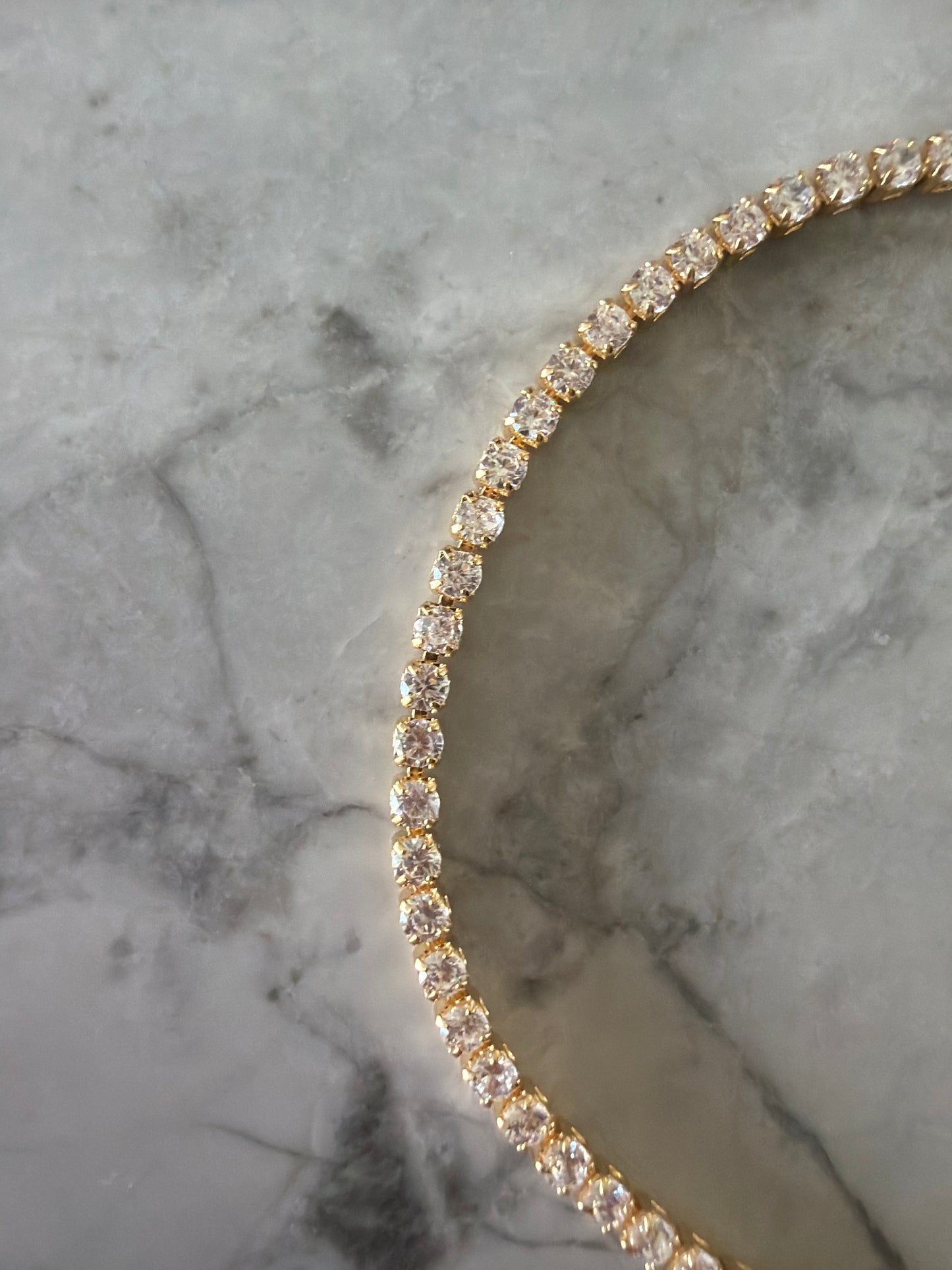 Sezzy Cute Tennis Bracelet | 18k Gold-Filled
