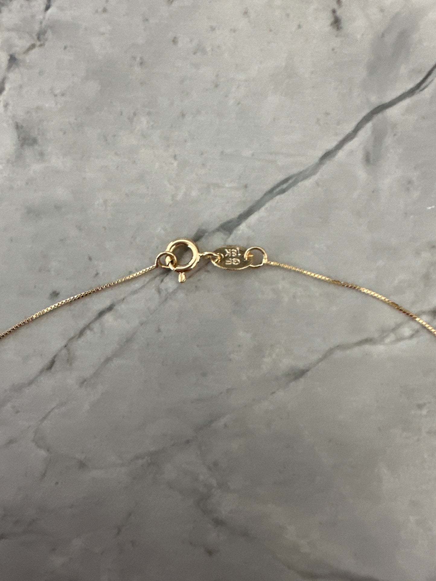 Star sign zodiac 18k gold filled pendant necklace