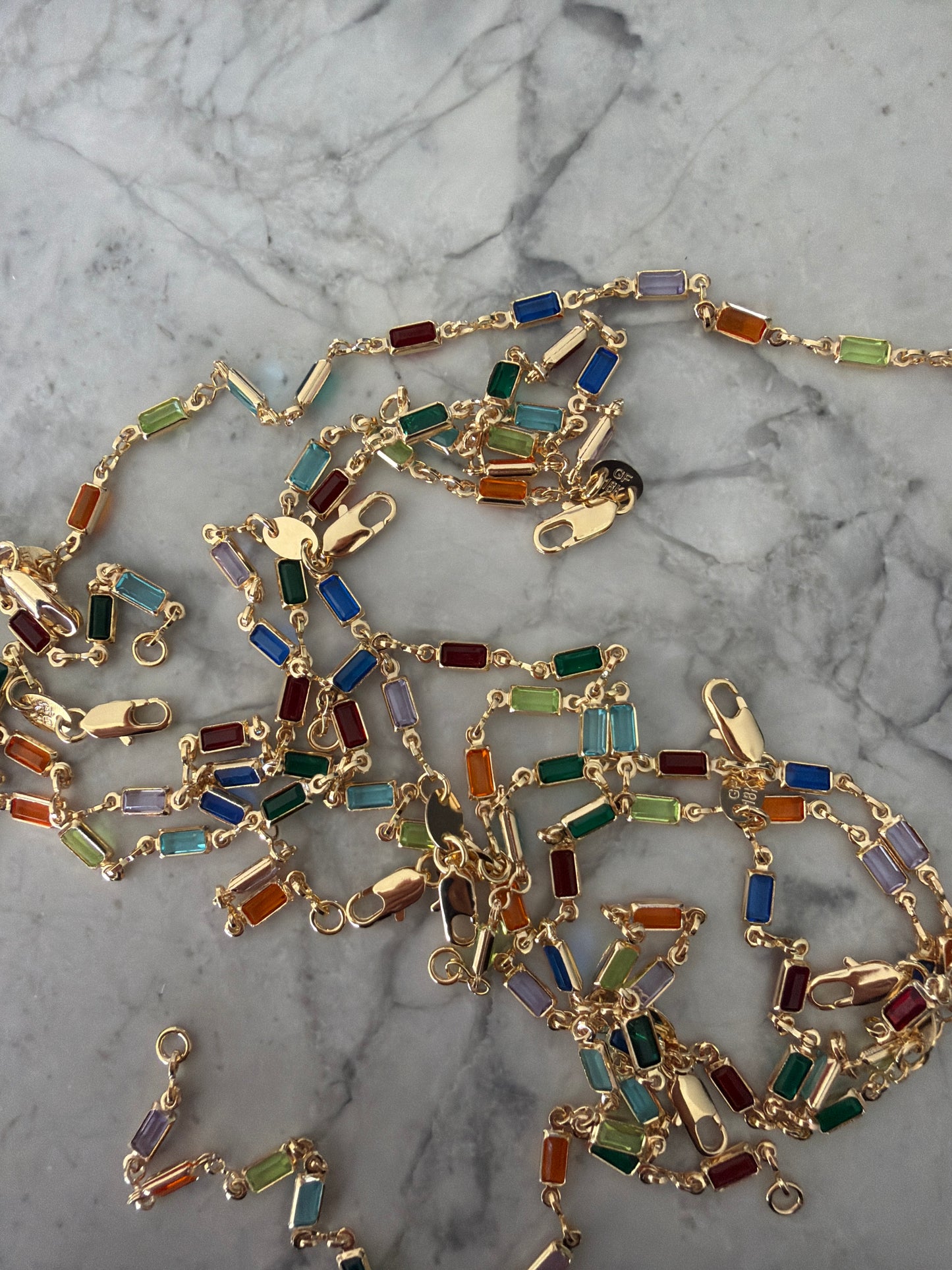 Natalie Art Deco Gem Bracelet