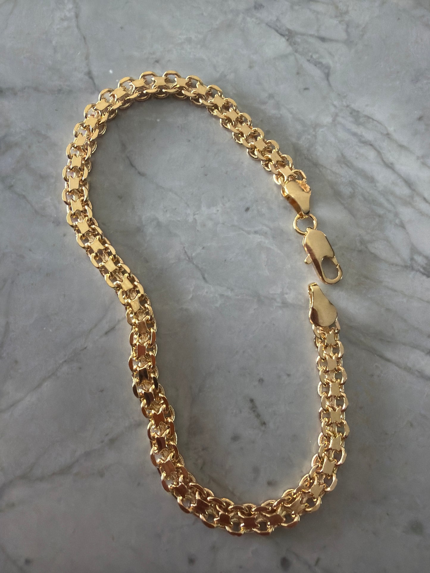 Bondi Bismarck Chain Bracelet | 18k Gold-Filled