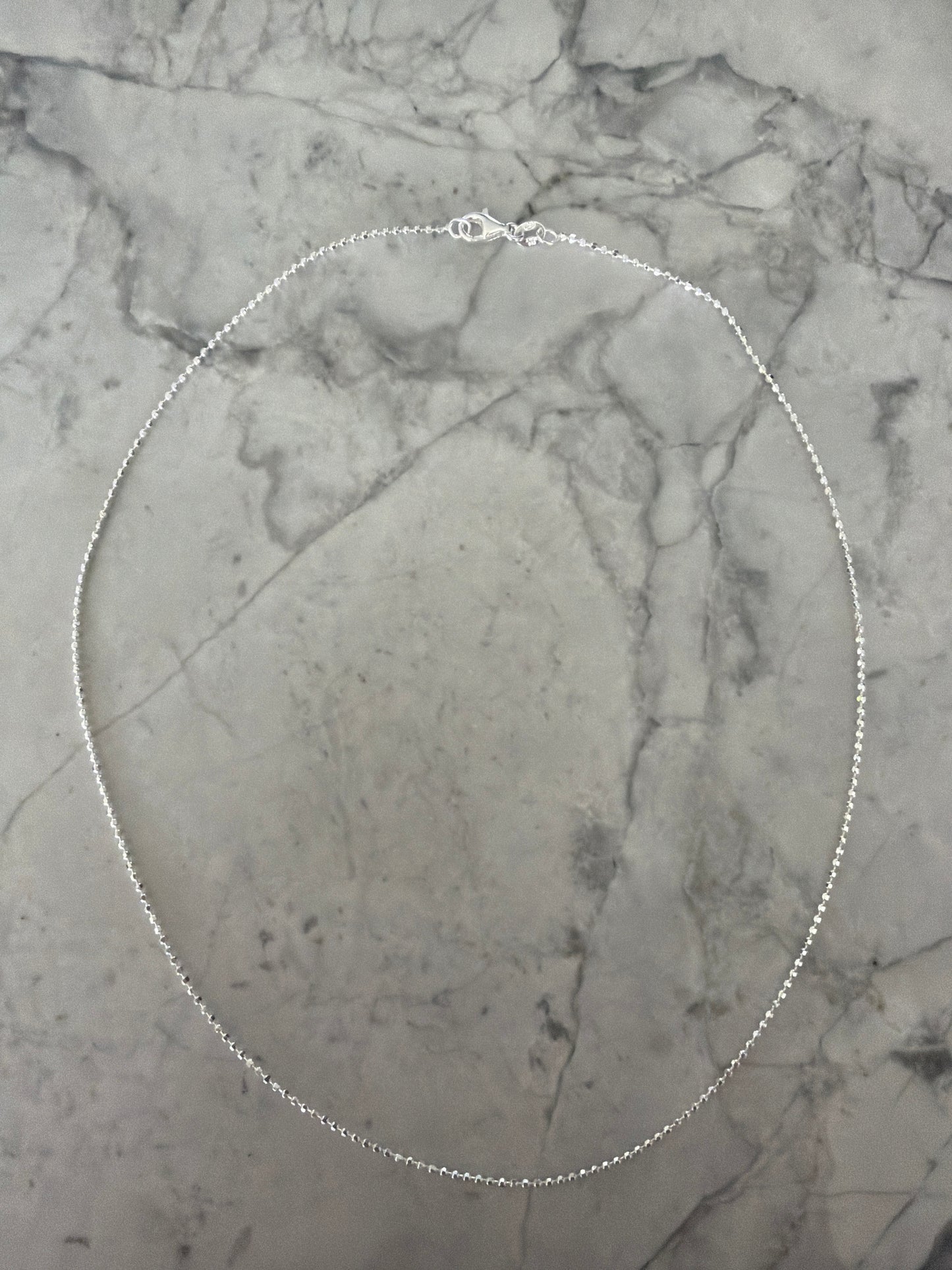 Sterling Silver Tiny Bead Necklace (archive sale)