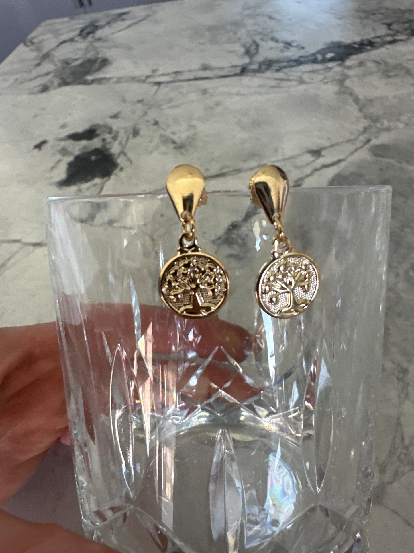 Coin Earrings Gold - Sample Sale