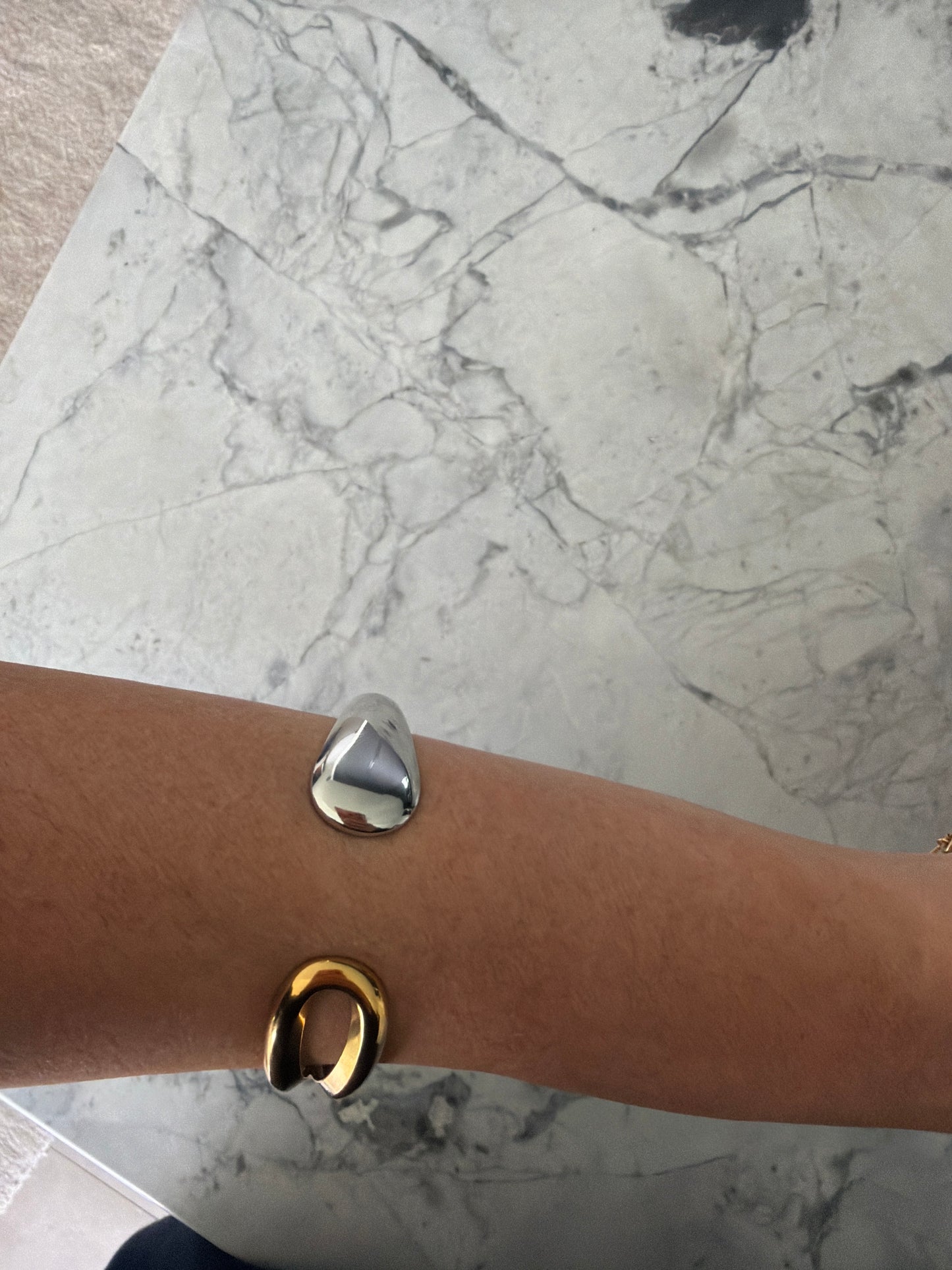 Two Toned Tim Adjustable Waterproof Cuff SAMPLE SALE