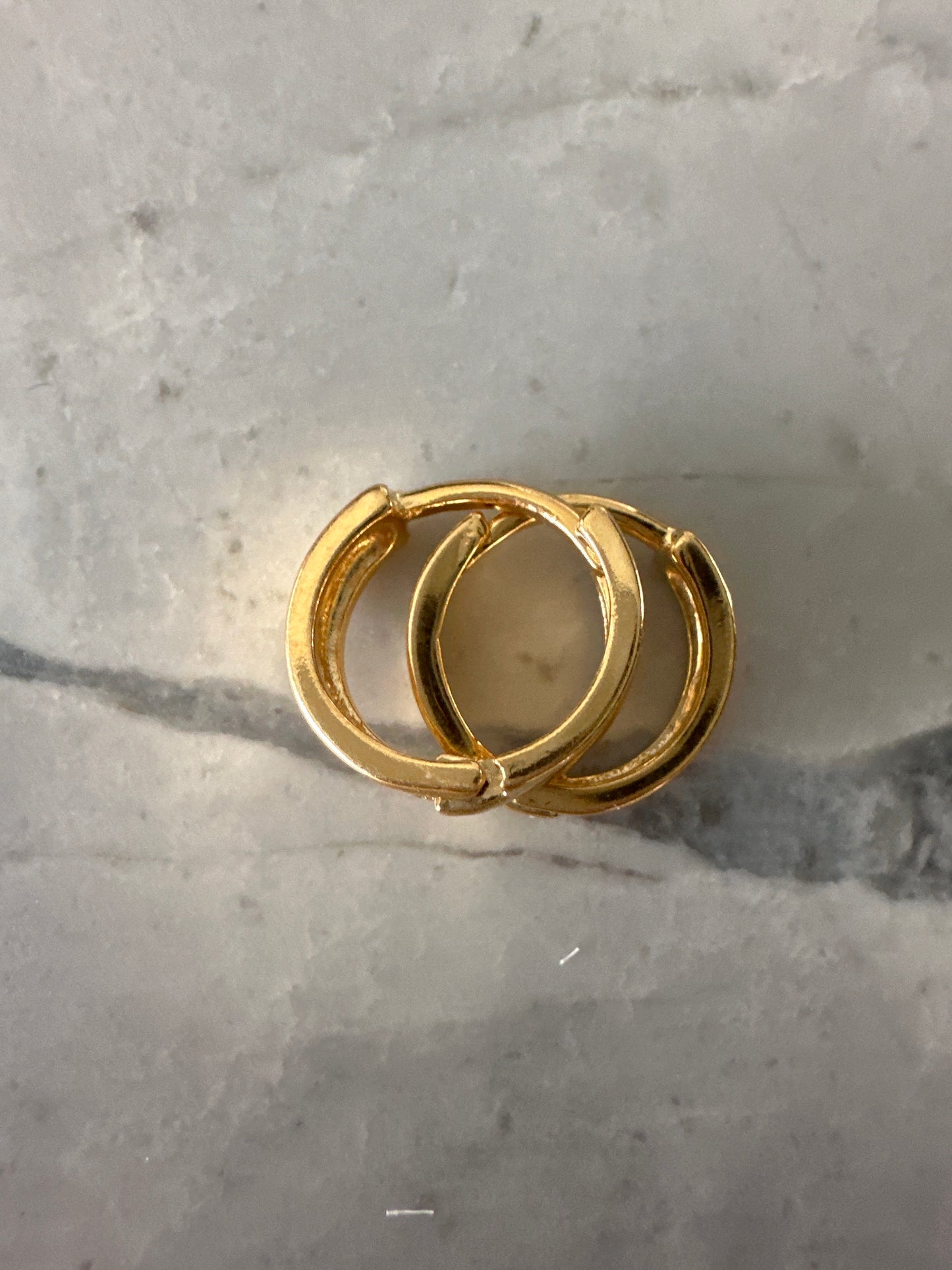 Huggies Gold Earrings