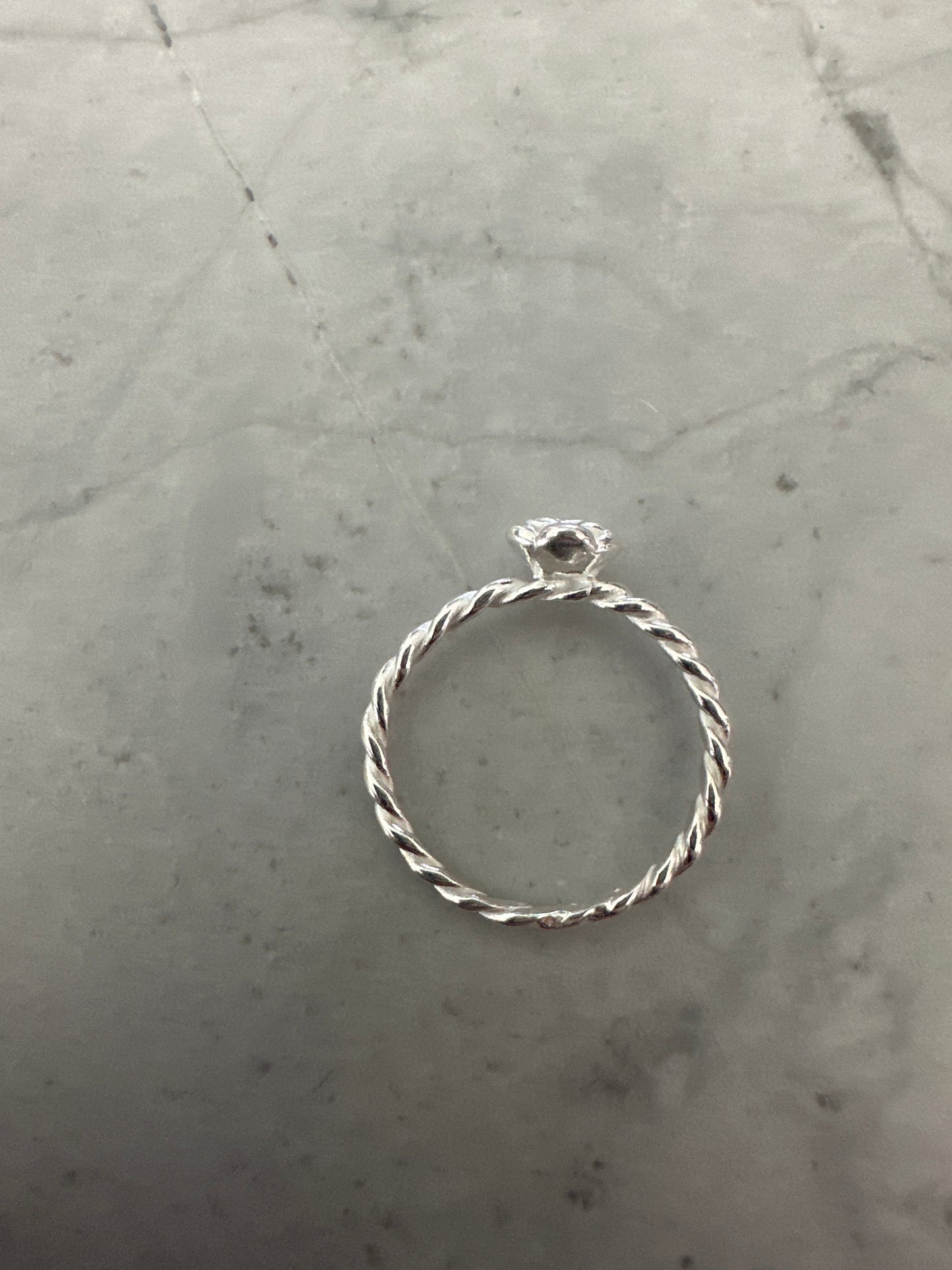 Rose Ring Silver