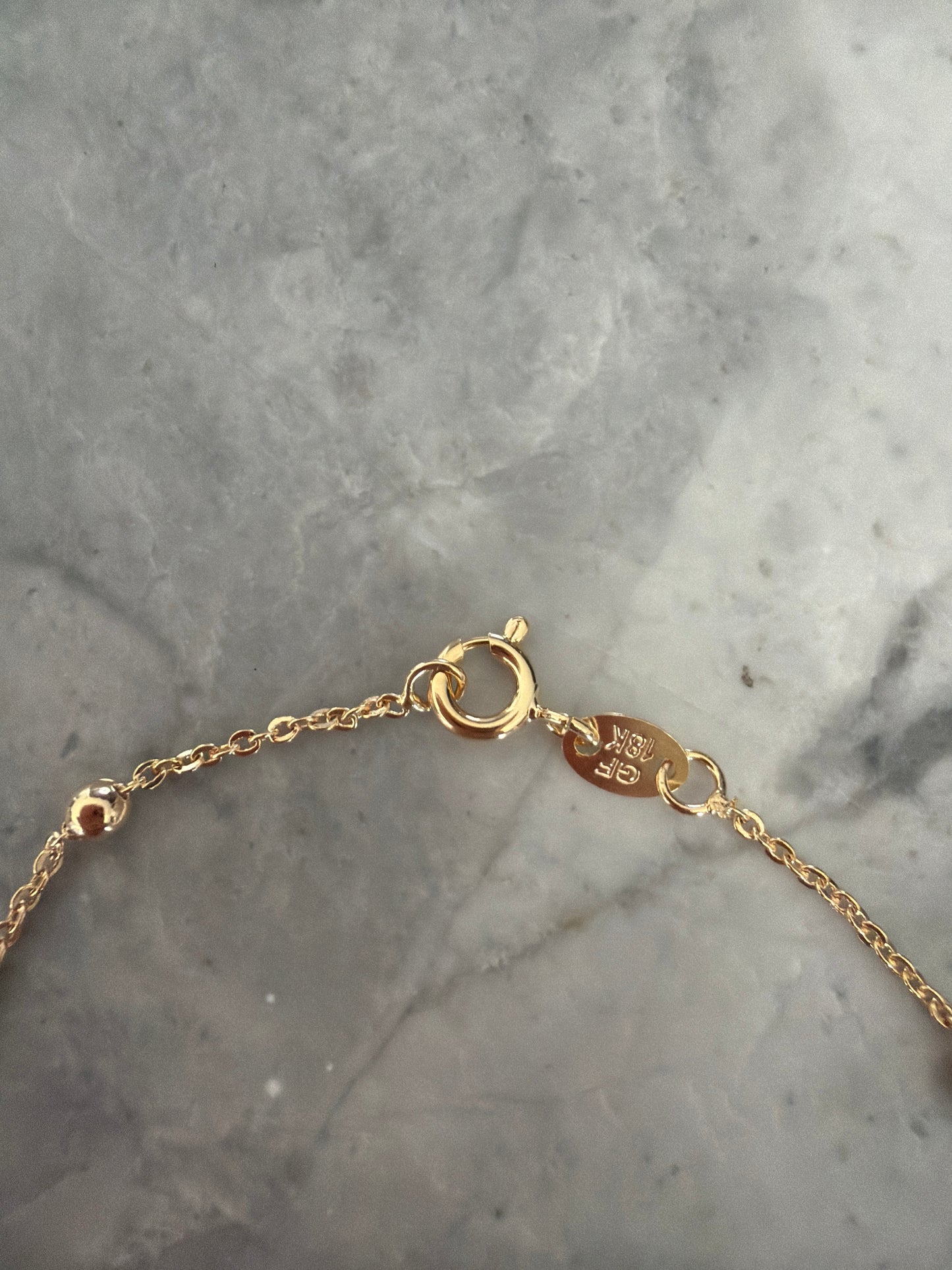 Sammy Satellite Bead Accent Chain Bracelet | 18K Gold-Filled MAFS SALE