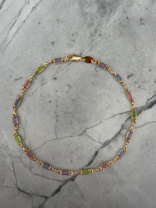 Sorbet Gems Anklet