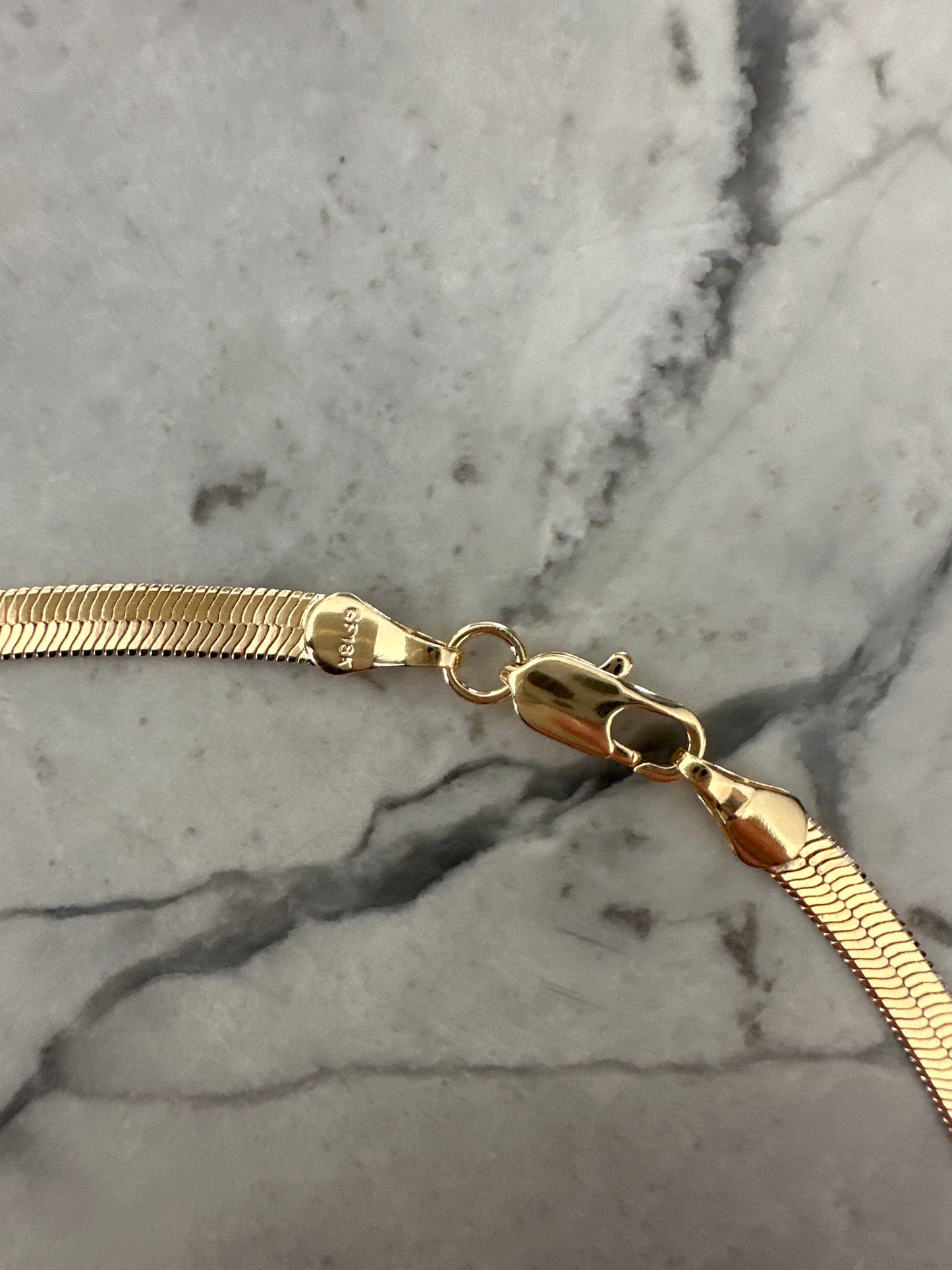 Thick Herrington Snake Chain Gold