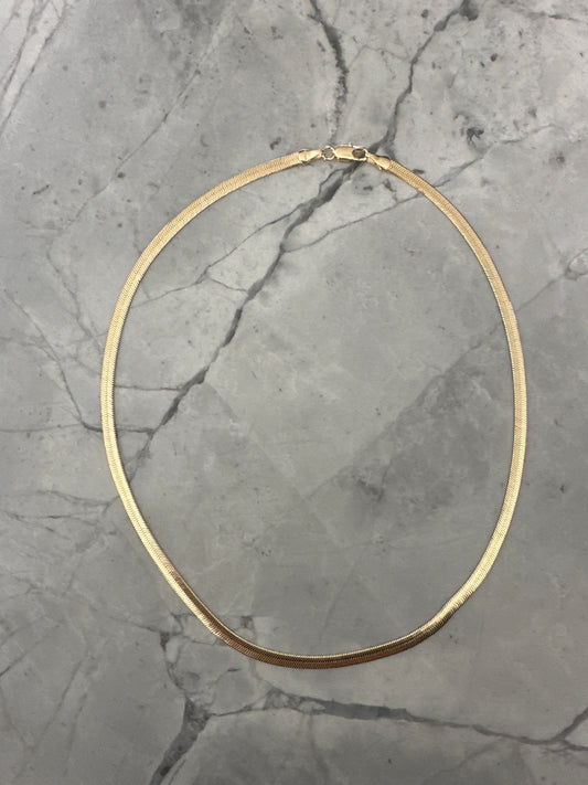 Thick Herrington Snake Chain Gold