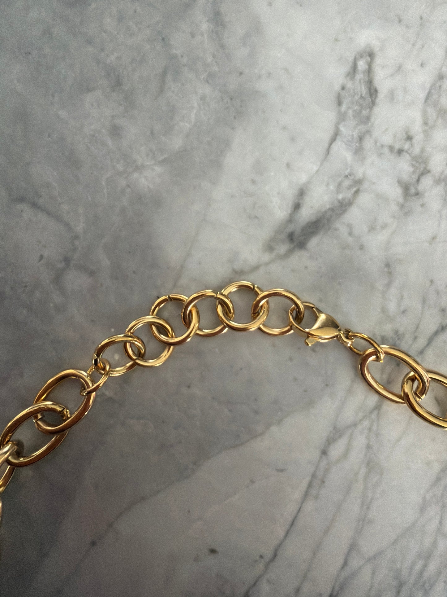 Katie 5x Natural Baroque Pearl Statement Necklace