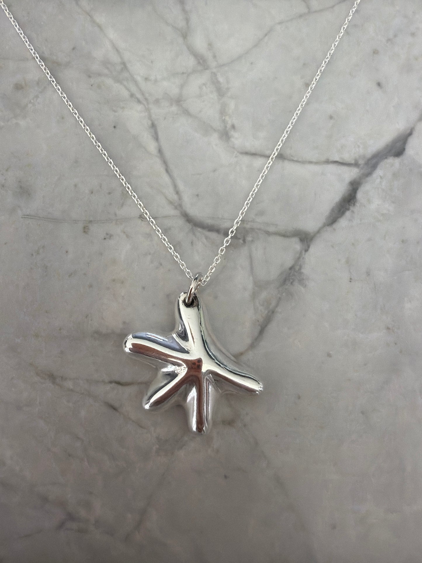 Starfish Necklace | Sterling-Silver - Sale