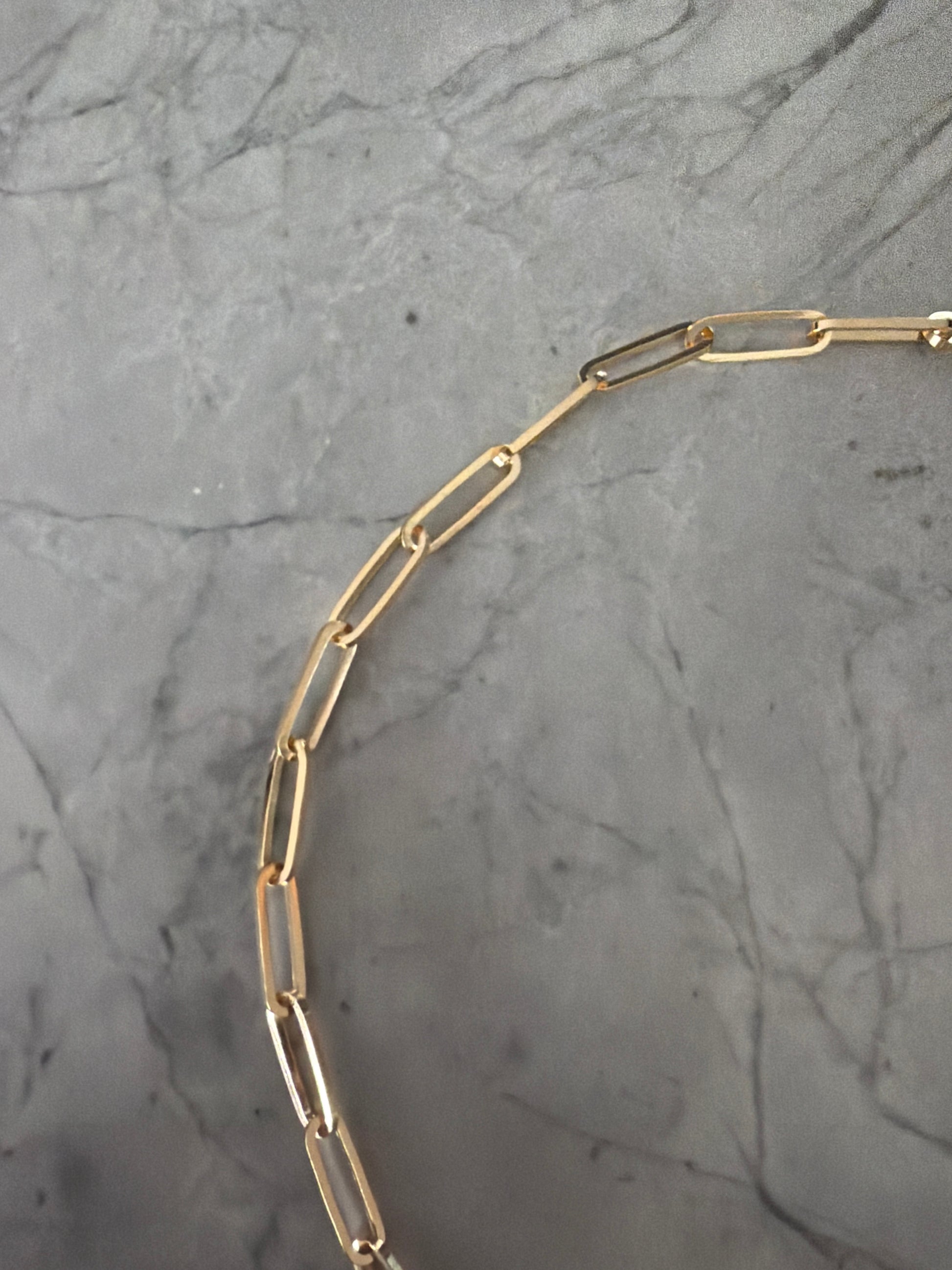 Jacqueline Lee Jewellery | Anna Paperclips Necklace 18k Gold Filled