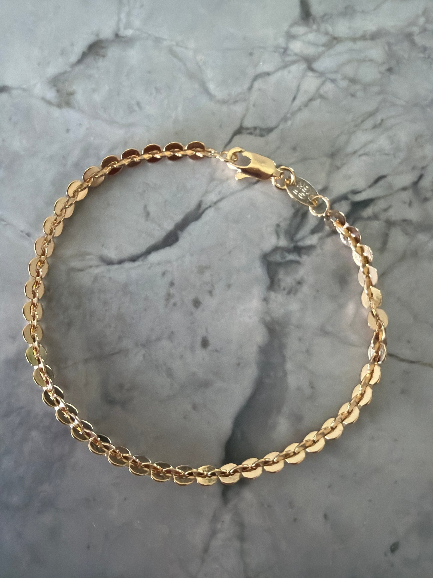 Wearable Art 4D bracelet 18k Gold-Filled sample sale