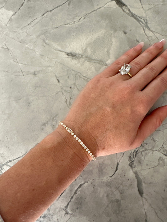 Tennis Bracelet Gold