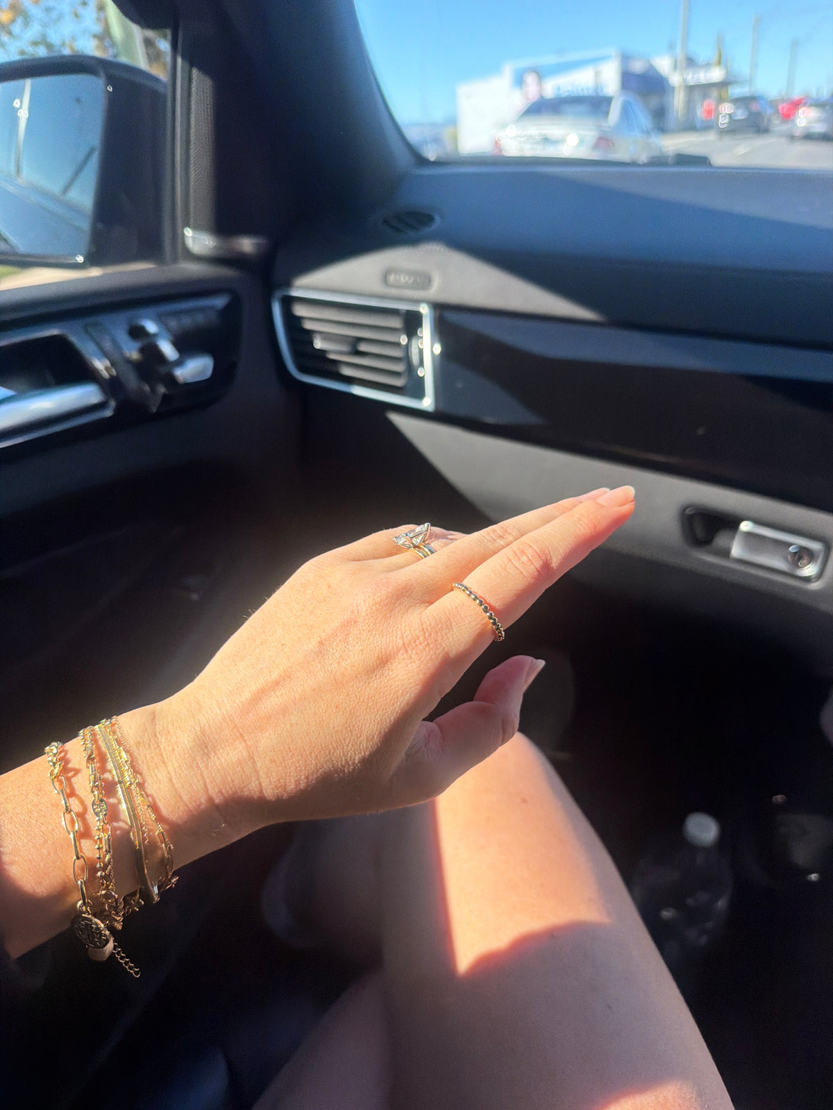 Mila Beaded Pinky & Stackable Ring | 18k Gold-Filled