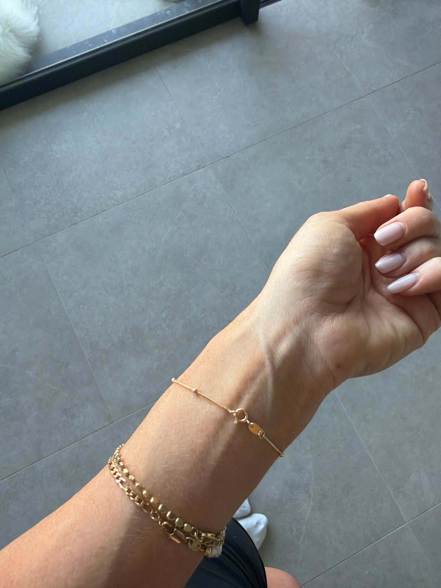 Danny Dainty Bead Accent Gold Bracelet MAFS SALE