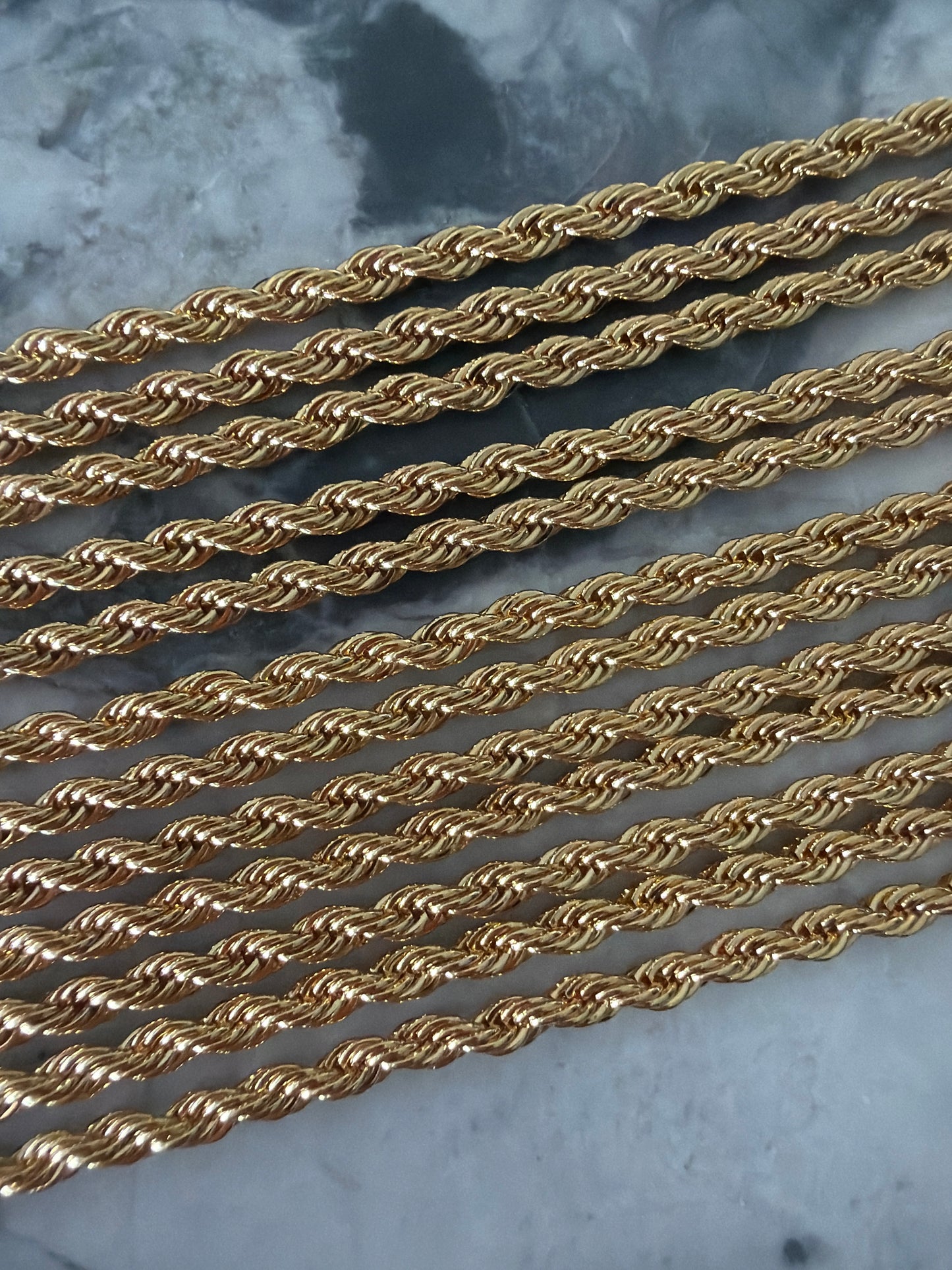 Emma Rope Tie Bracelet Gold