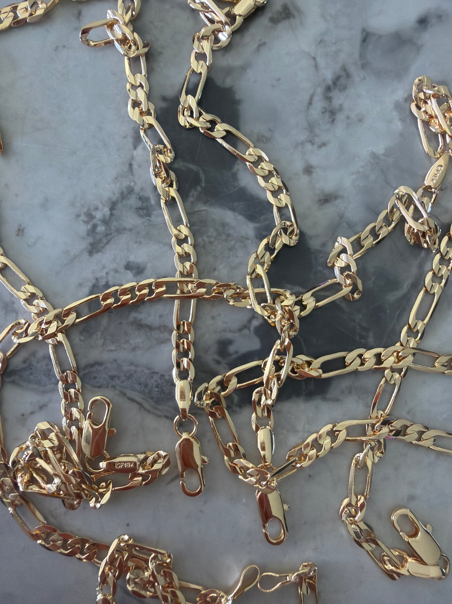 Eve 18k Gold-Filled Tuscany Figaro Bracelet