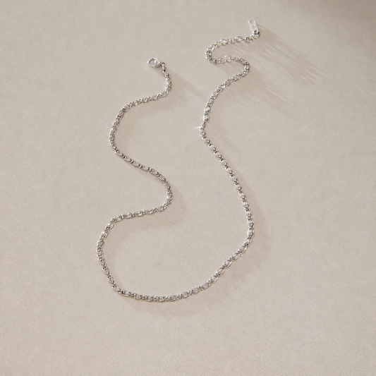 Billie Snail Chain Waterproof Necklace | Silver - PRE ORDER