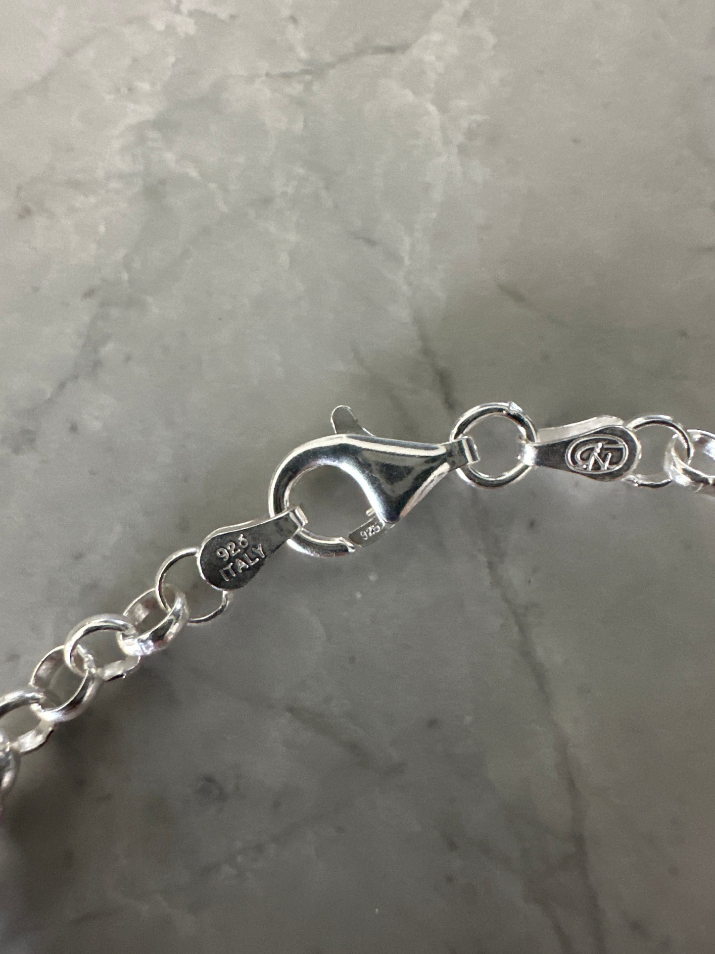 Rolo Chain Bracelet Silver