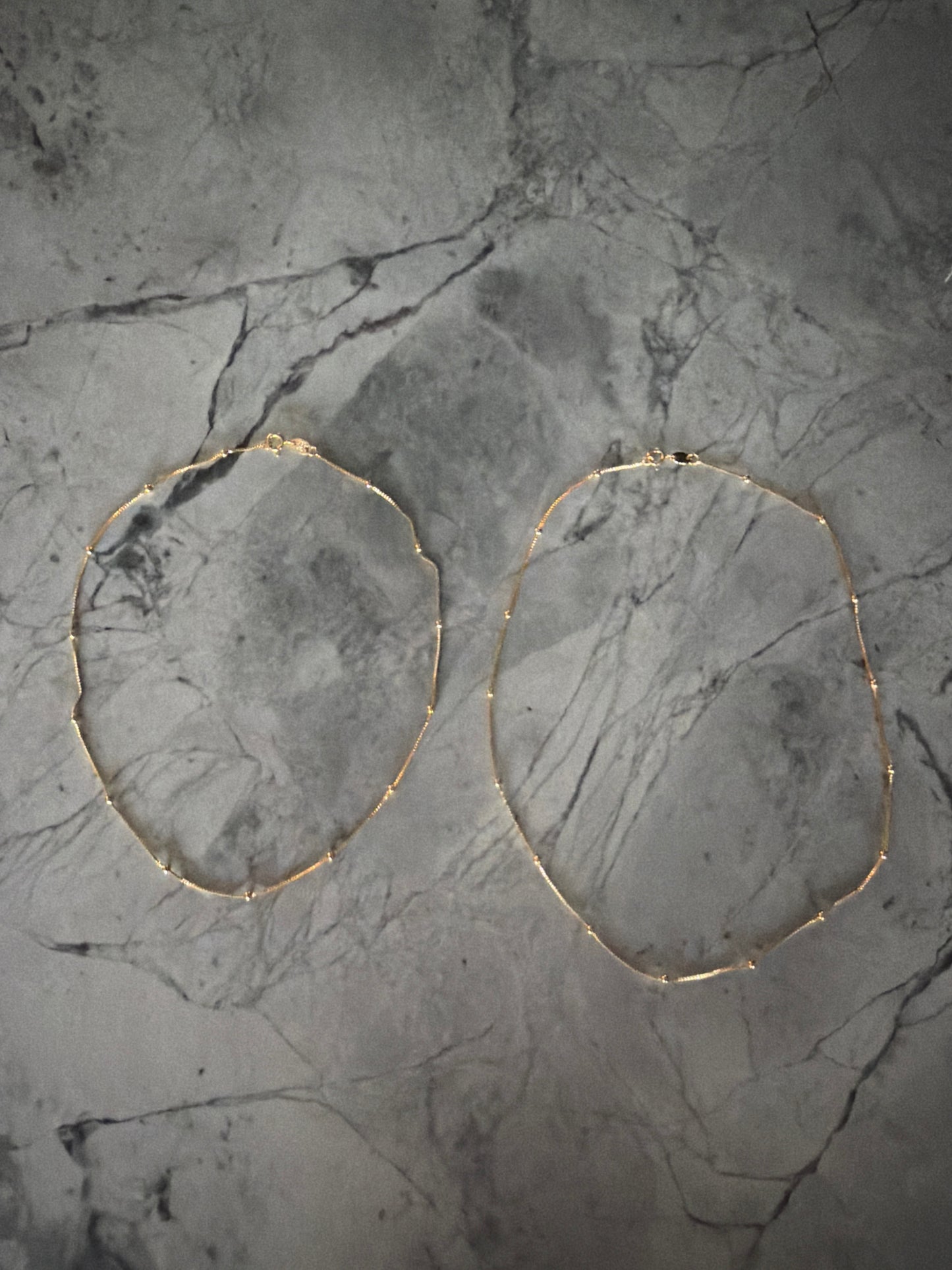 Danny Dainty Bead Accent Necklace | 18k Gold-filled