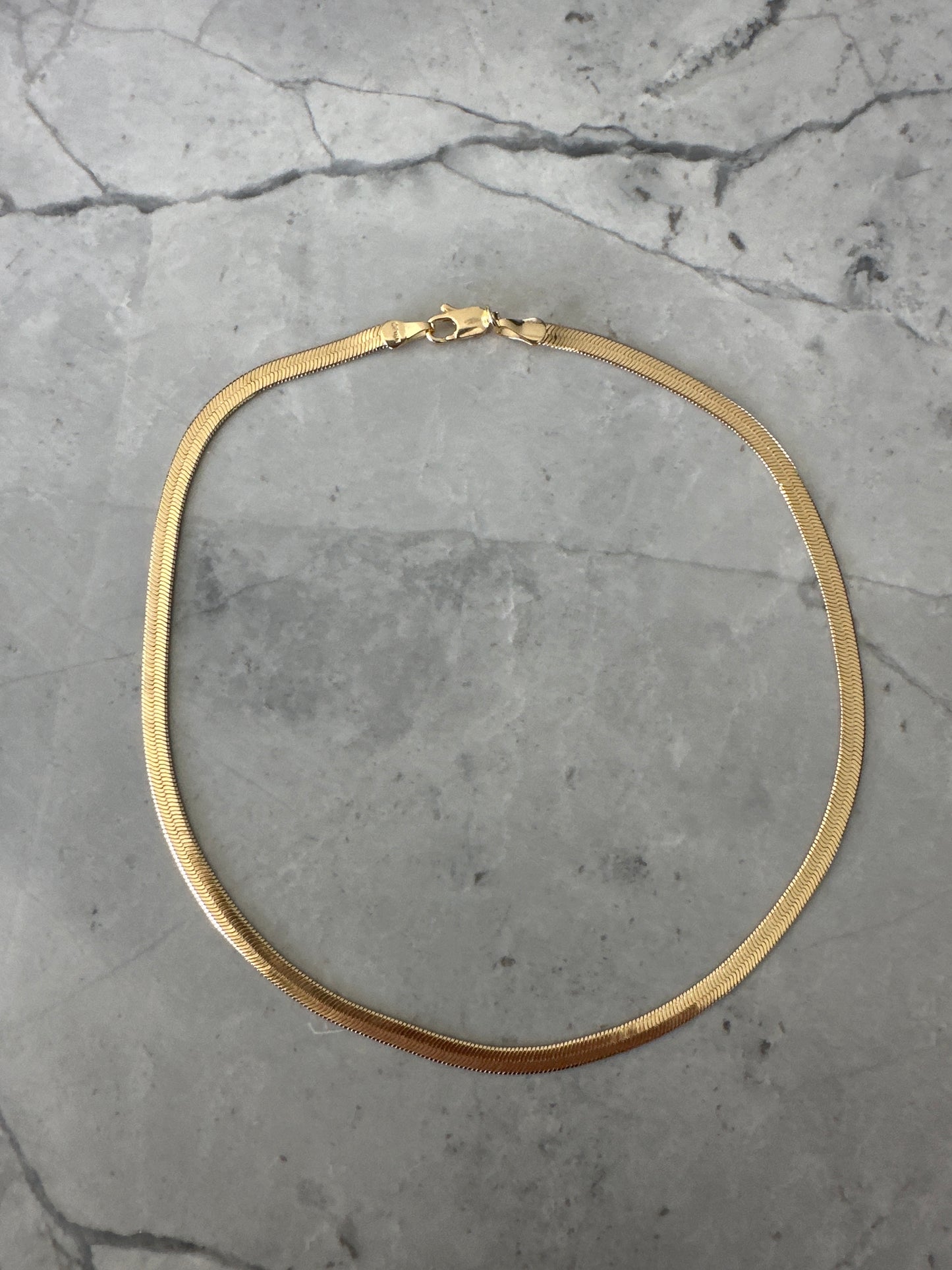 Thick Herrington Snake Chain Gold
