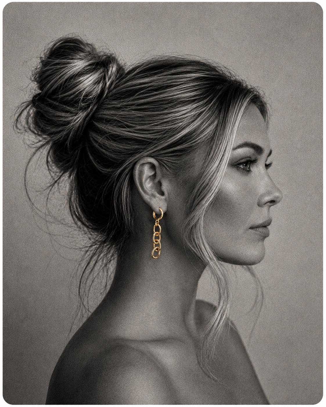 Dangling Chain Earrings 18k Gold-Filled