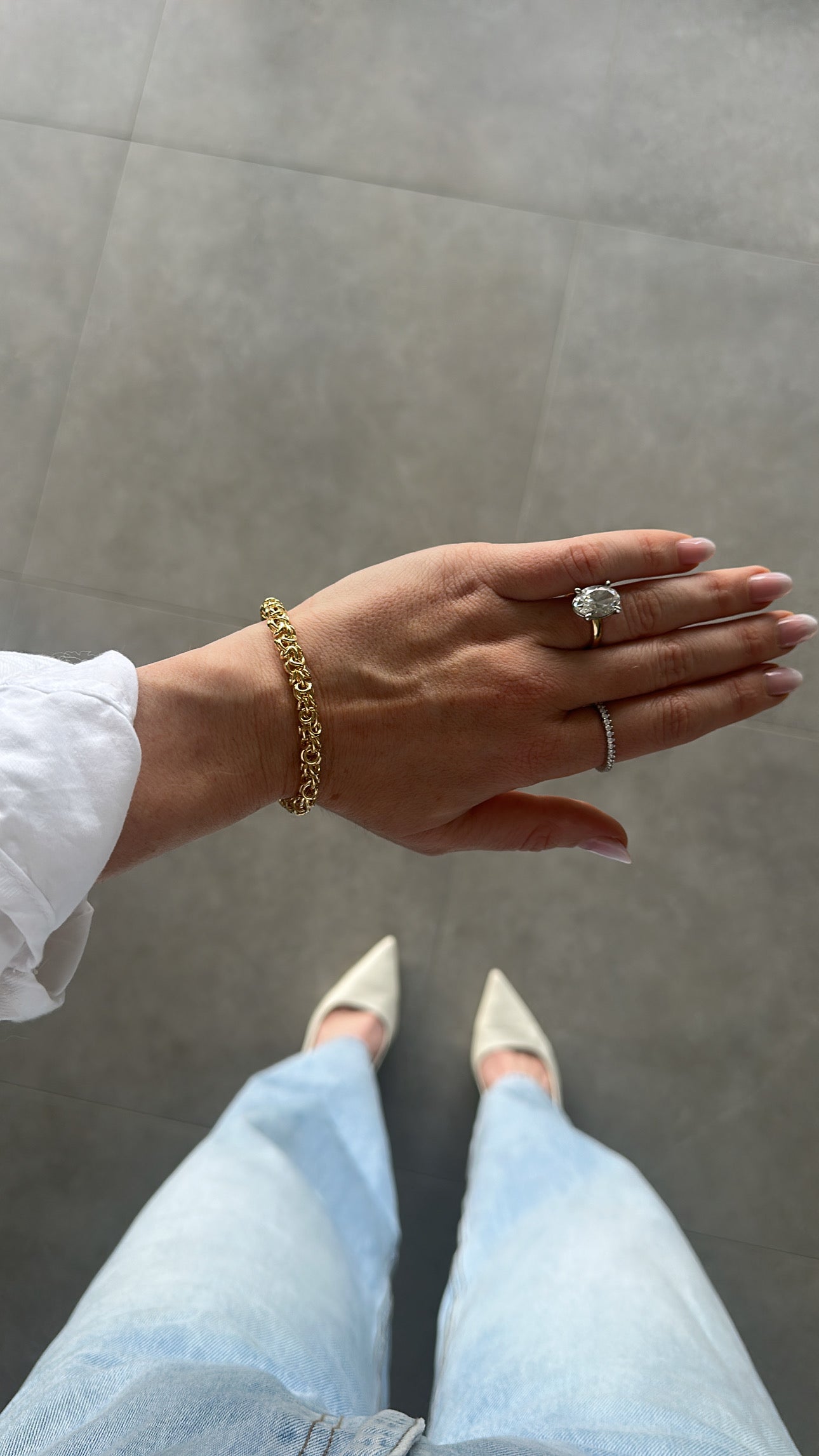 Jacqueline Lee Jewellery | Chunky Knotted Link 18k GoldFilled Bracelet