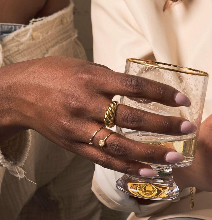 Croissant Statement Ring | 18K Gold-Laminate