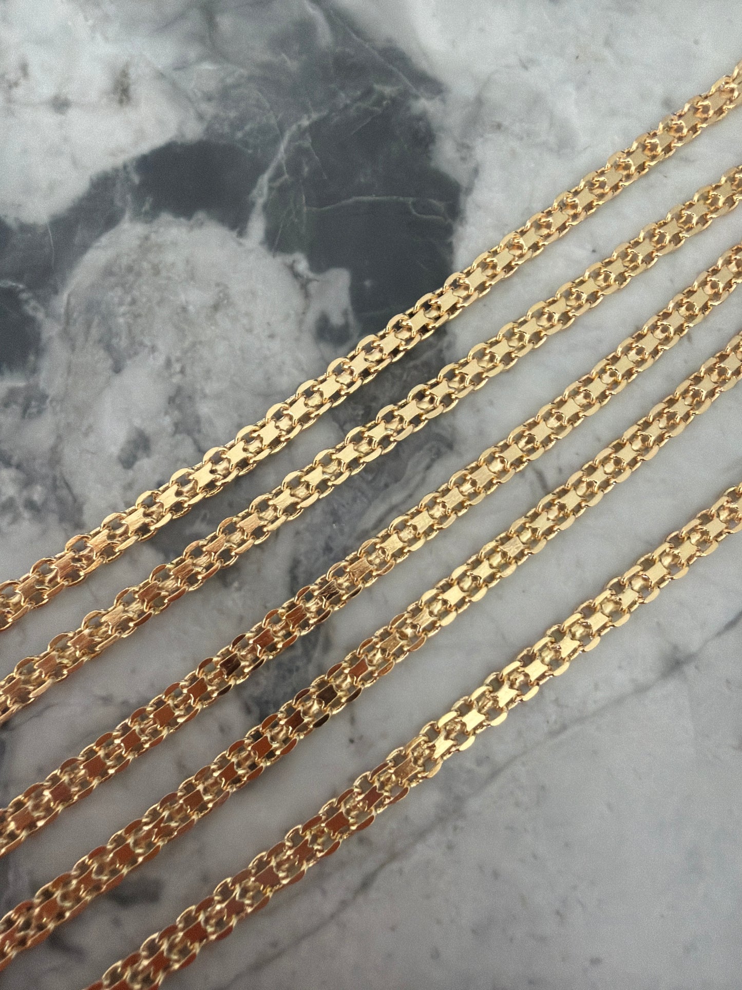 Kelly 18K Gold-Filled Singapore Chain Bracelet SALE