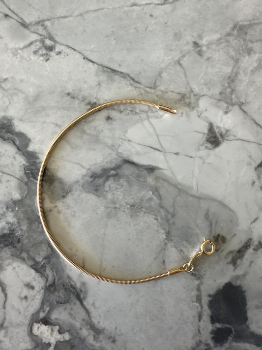 Snake Chain Bracelet Gold