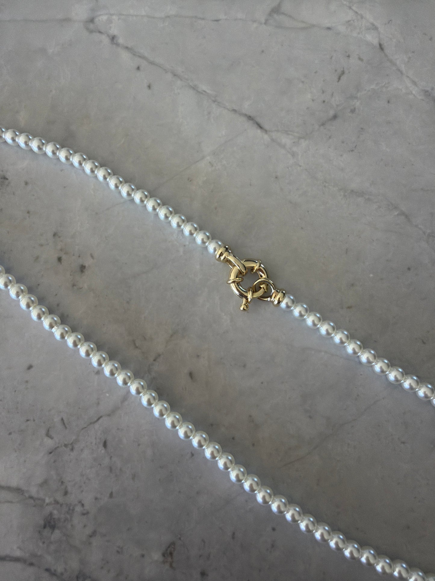 Iris Mallorca Pearl Necklace | 18k Gold-Filled