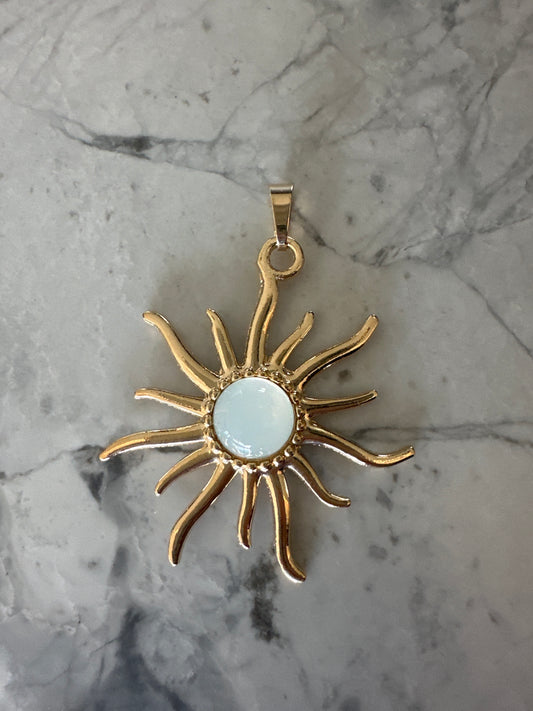 Pendant sun - design your own necklace
