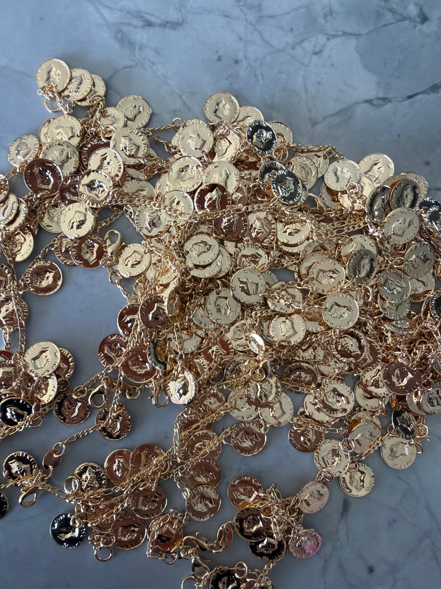 Coins Gold Anklet | 18k Gold-Filled