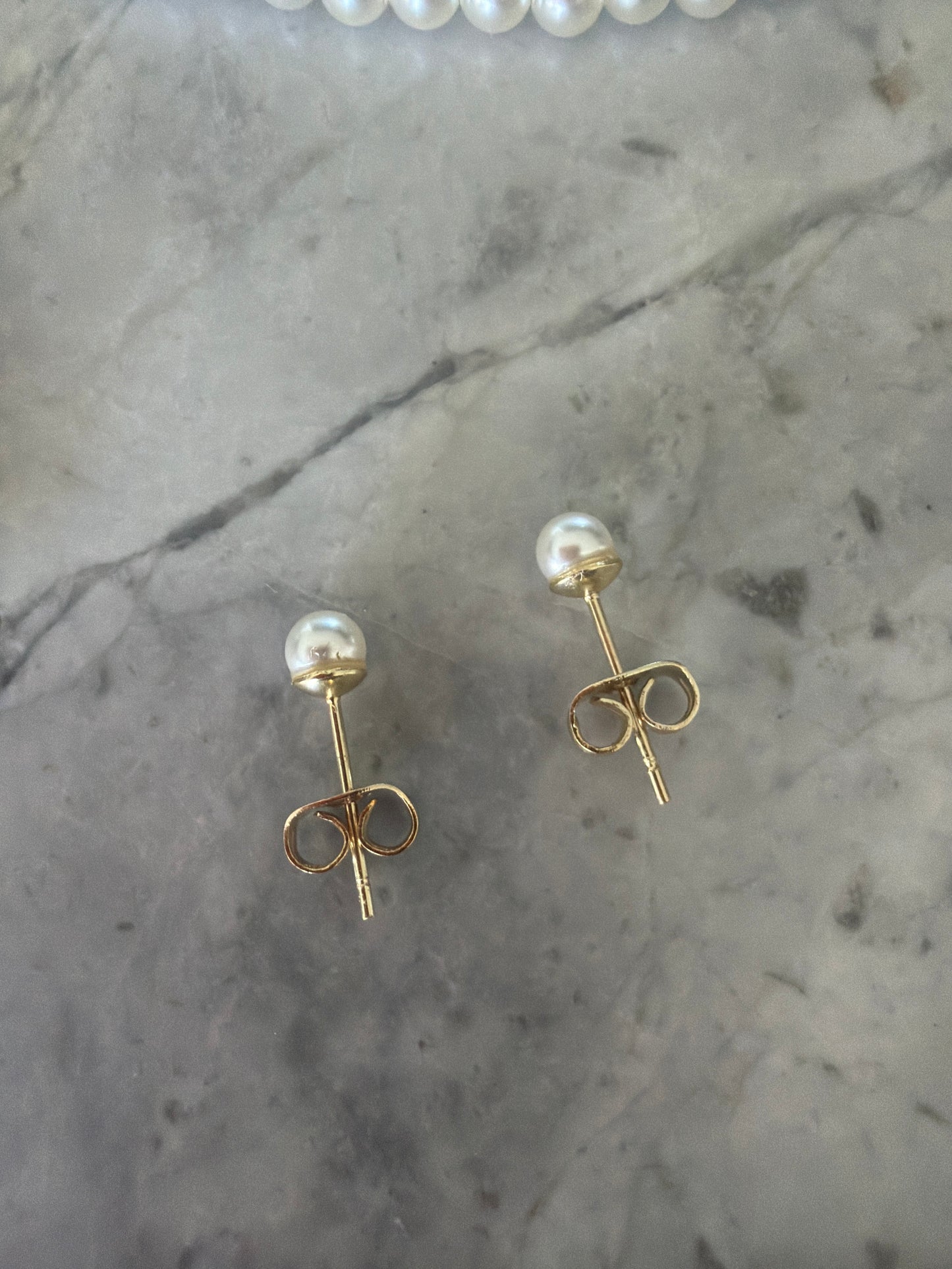 Iris Mallorca Pearl Earrings | 18k Gold-Filled
