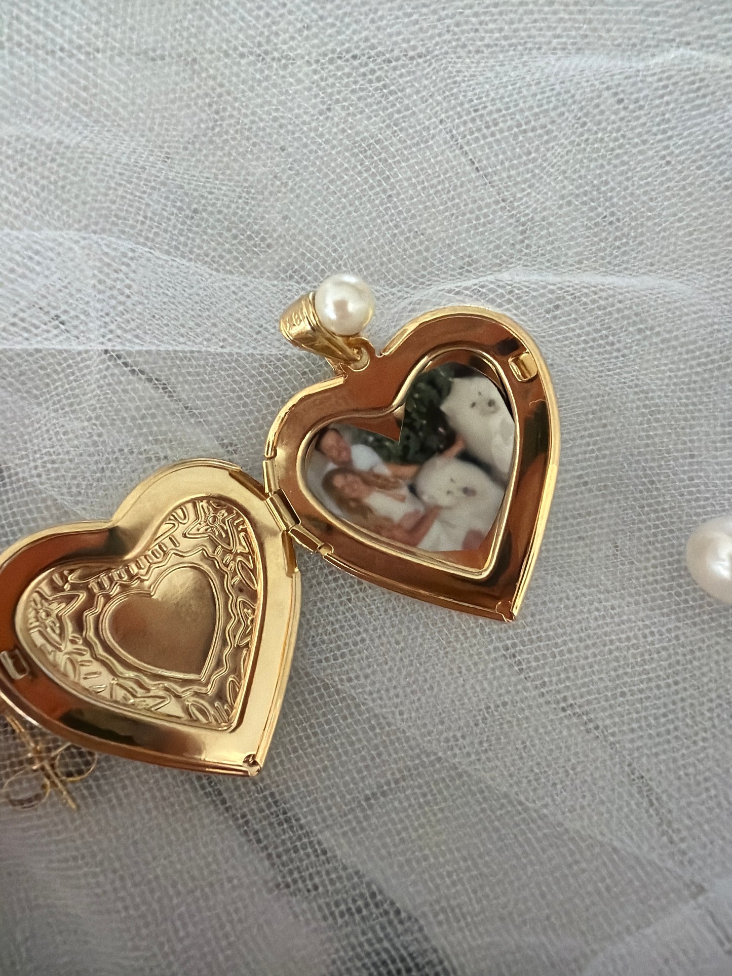 DIY Pendant Locket 18k gold filled