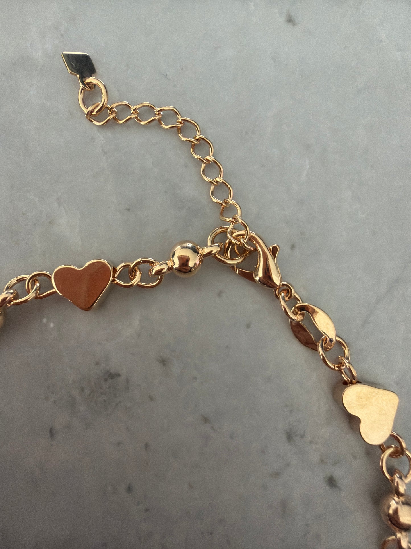 Dalia Hearts Bracelet | 18k Gold-Filled