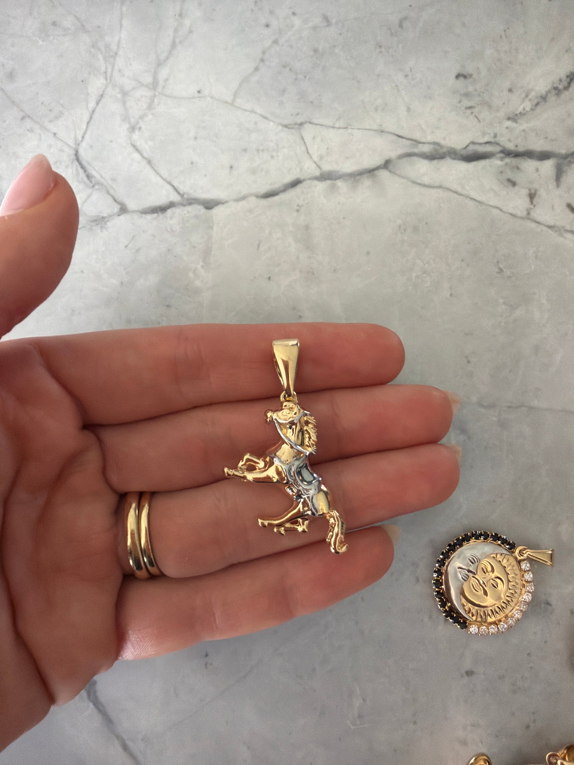 Jacqueline Lee Jewellery | Equestrian Horse 18k Gold-Filled Pendant