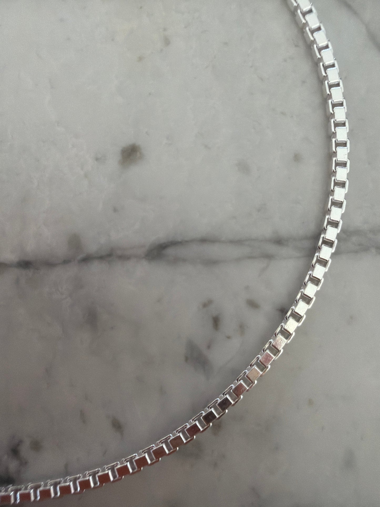 Sterling Silver Box Chain Bracelet WAREHOUSE SALE