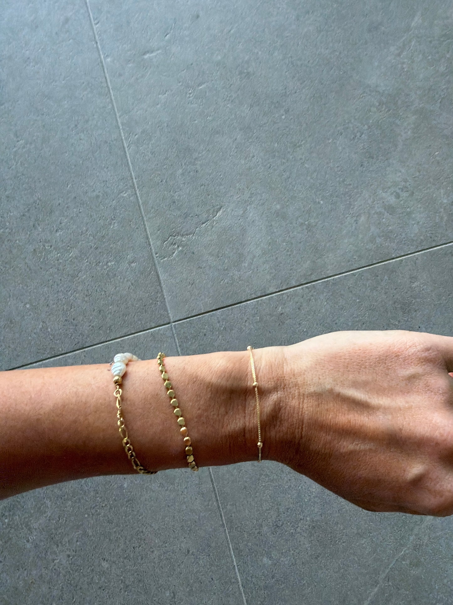 Danny Dainty Bead Accent Gold Bracelet MAFS SALE