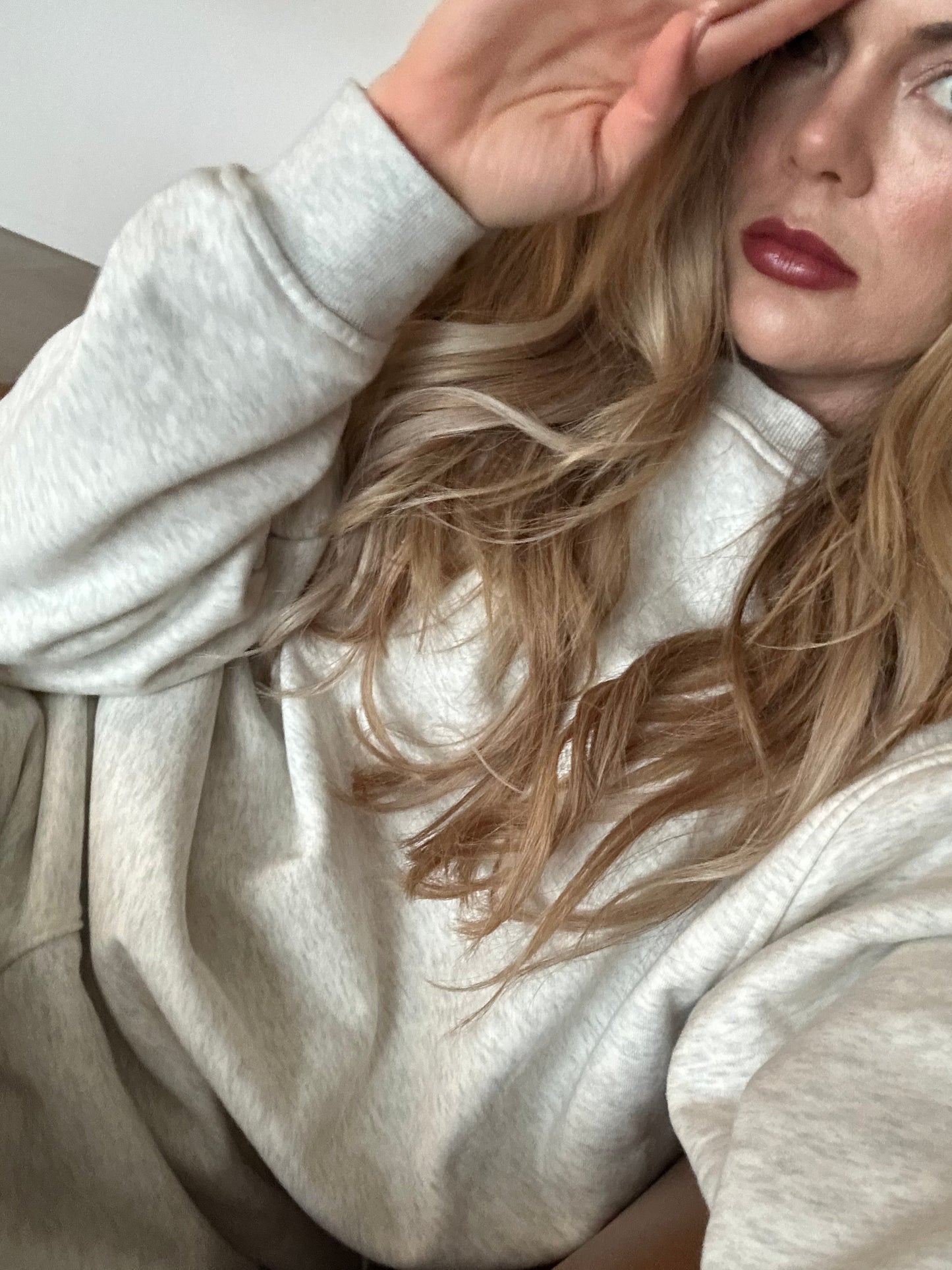 Oversized High-Quality Crew - WED SALE
