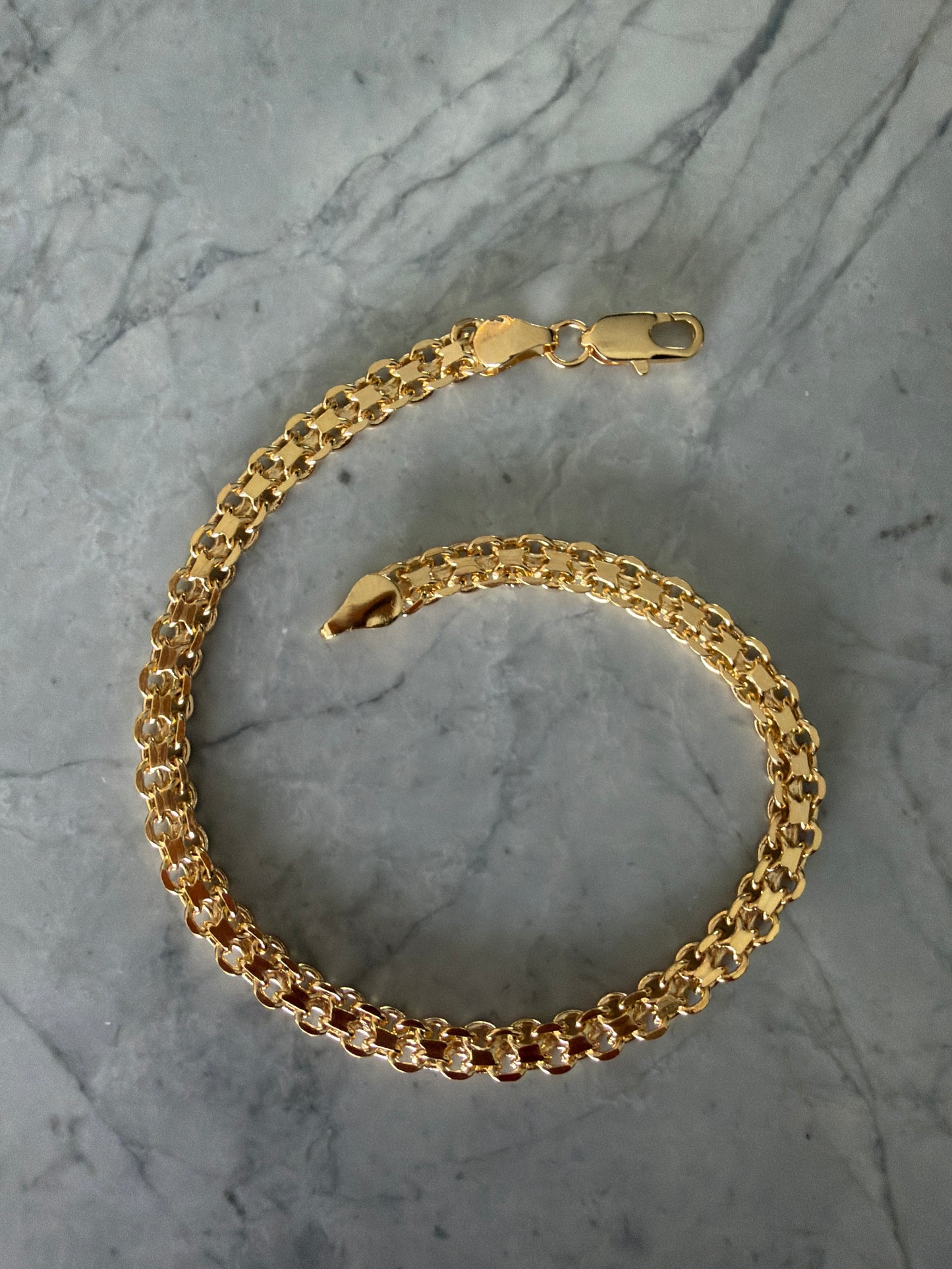 Bondi Bismarck Chain Bracelet | 18k Gold-Filled
