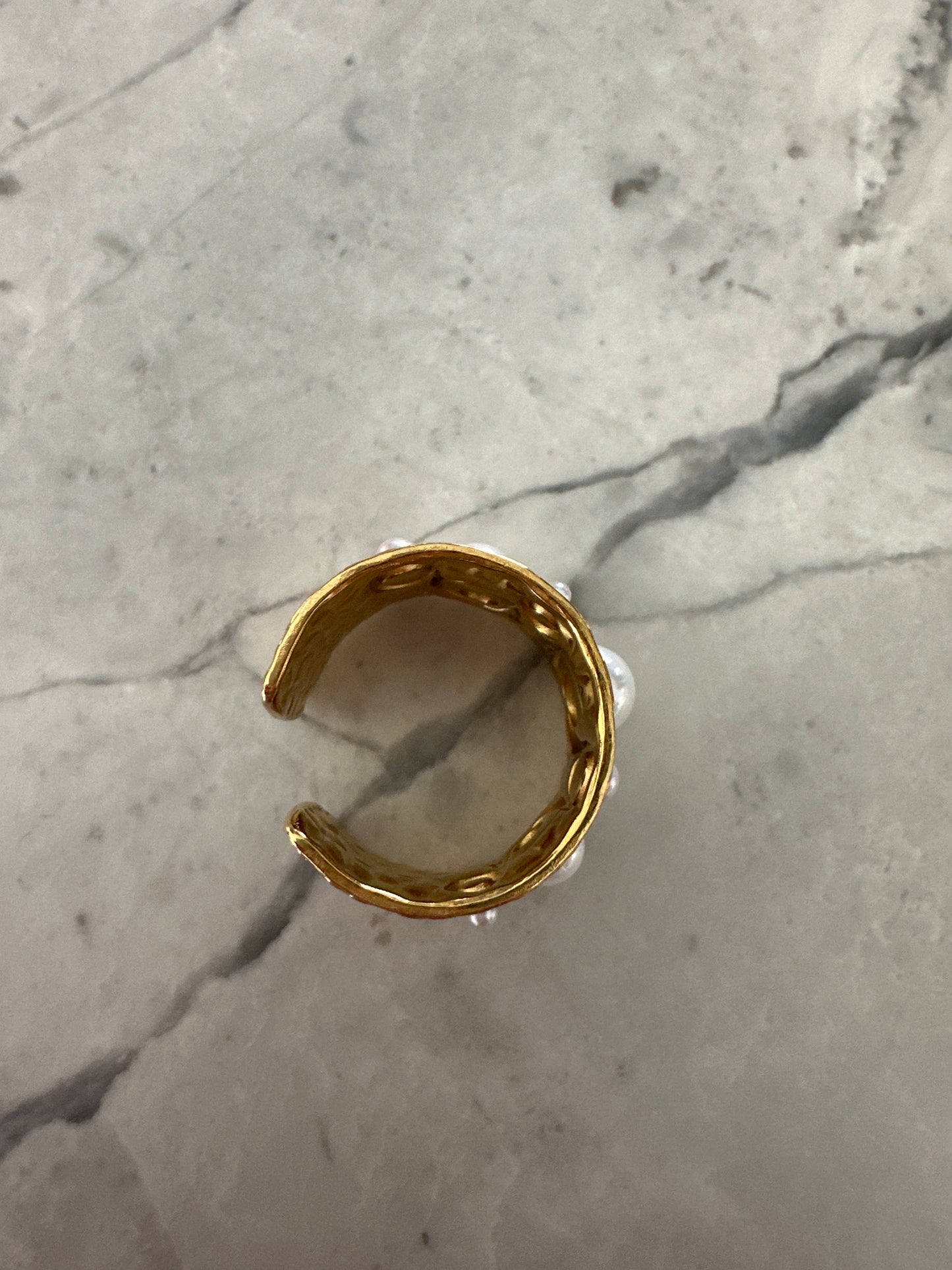 Pearl statement ring SALE