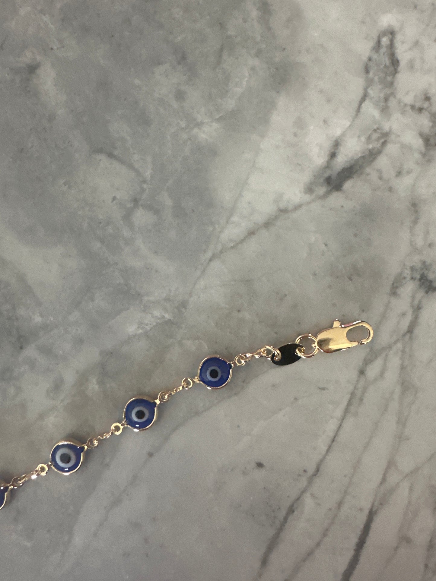 Evil Eye Gold Bracelet