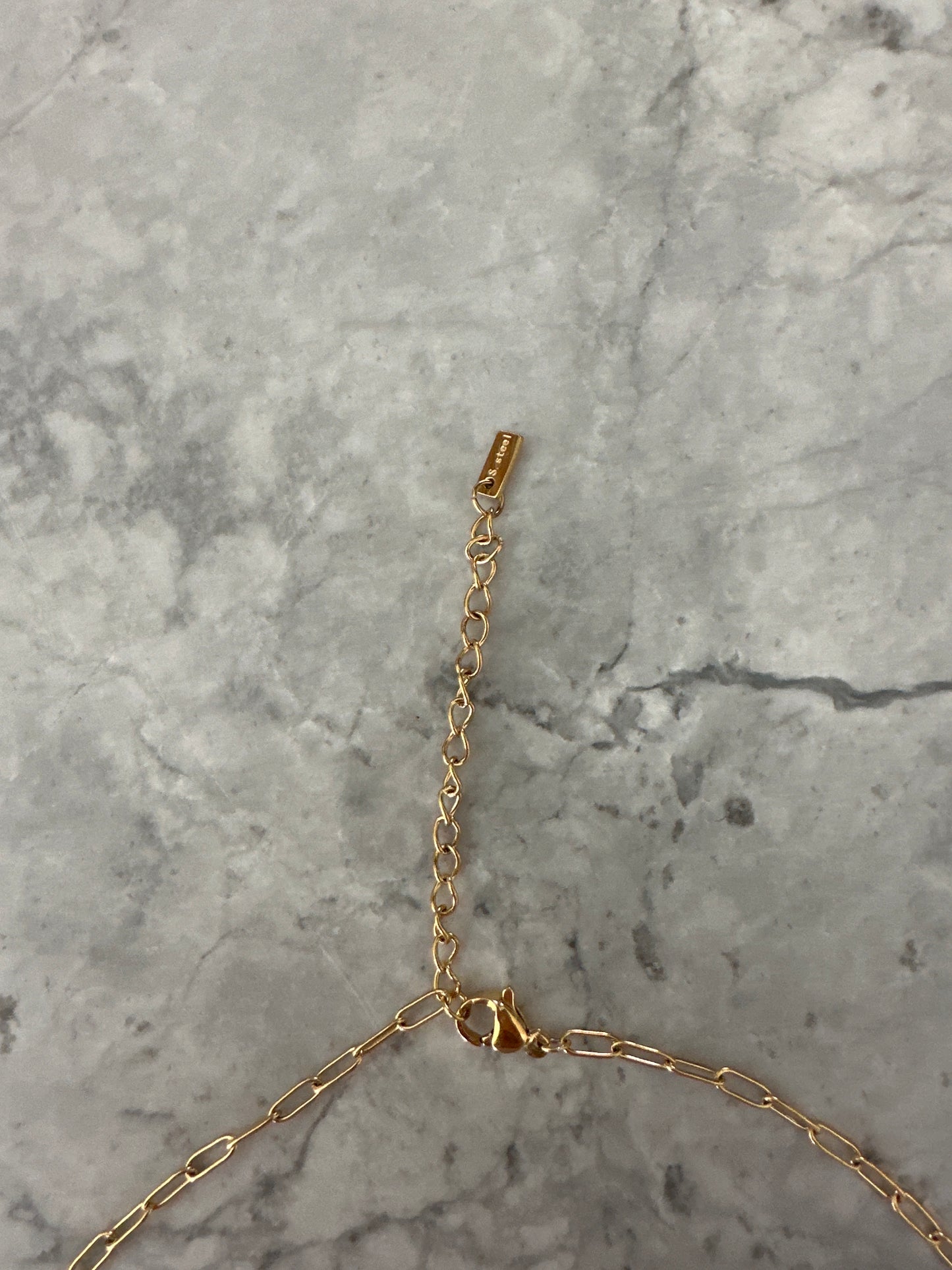 Maria Del Pilar Saint Tropez Starfish Pearl Necklace Gold