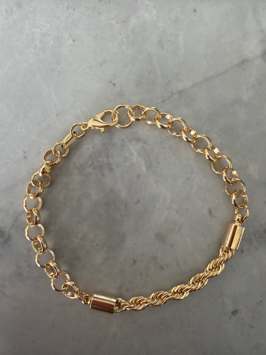 Jamie 18k Gold-Filled Rolo Rope Tie Bracelet SALE